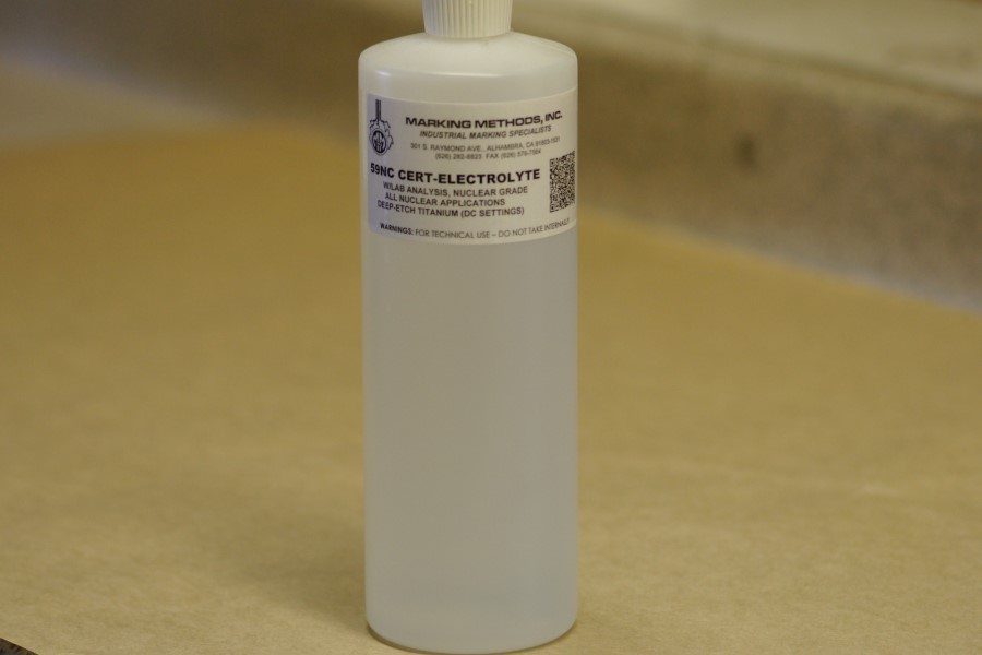 Electrolyte 59NC-CERT Quart Bottle